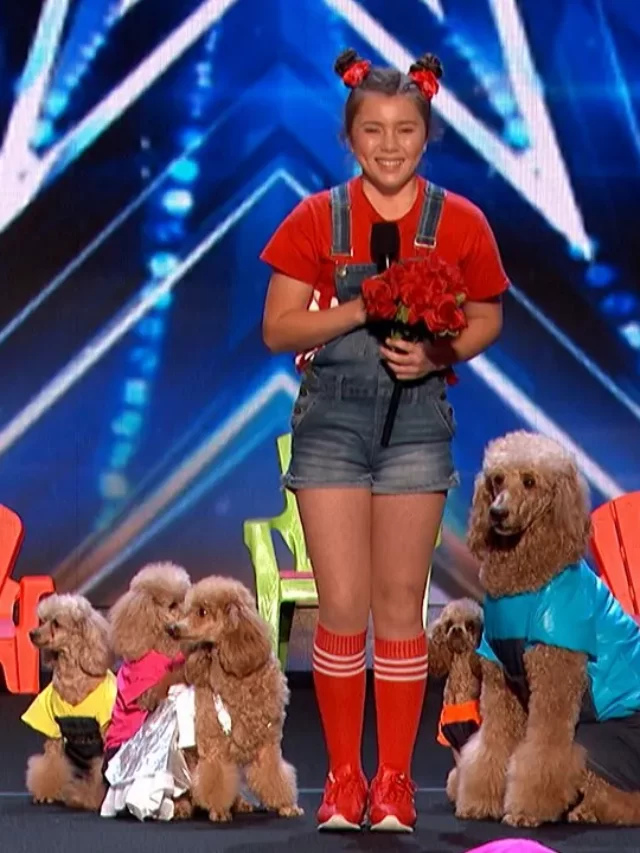 AGT VIDEO: Veronica's amazing perform with a dog, everyone is shocked