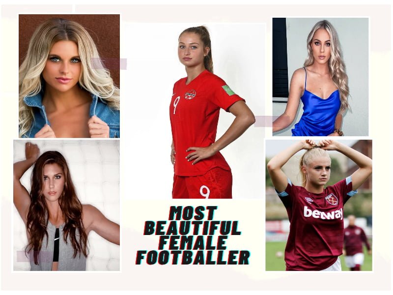 Top 12 most beautiful female football players With video